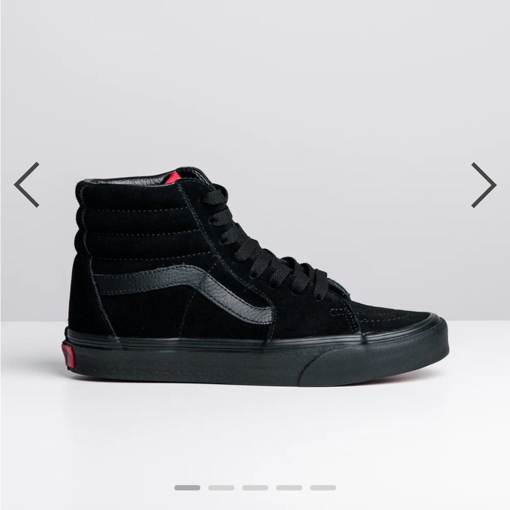 Vans kids size 4 (youth) Black High-Top Sneakers